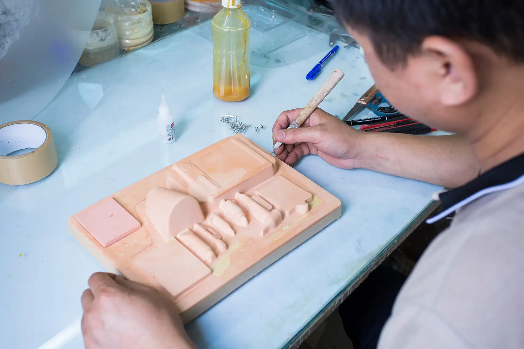 Yelui blister packaging mold making