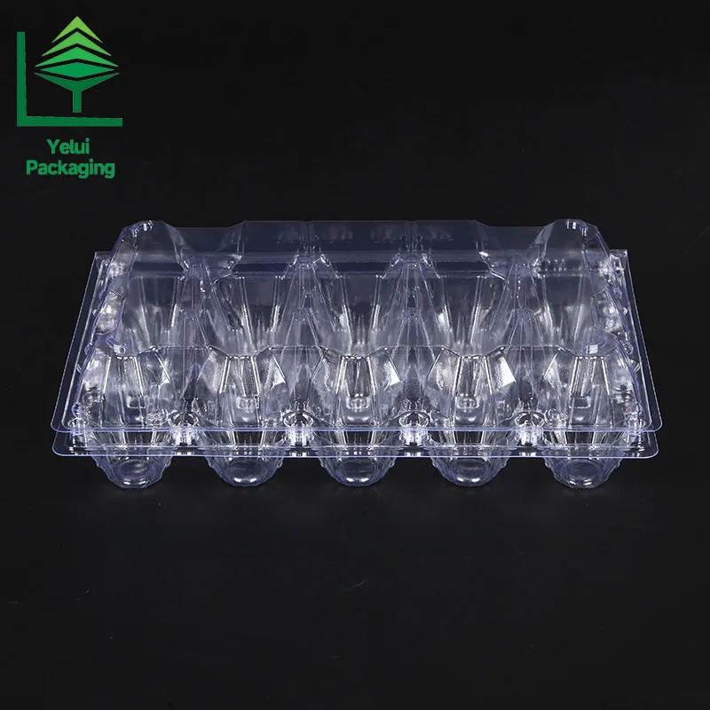 M15 15 Eggs Tray (Large), clear PET egg packaging tray – photo 007