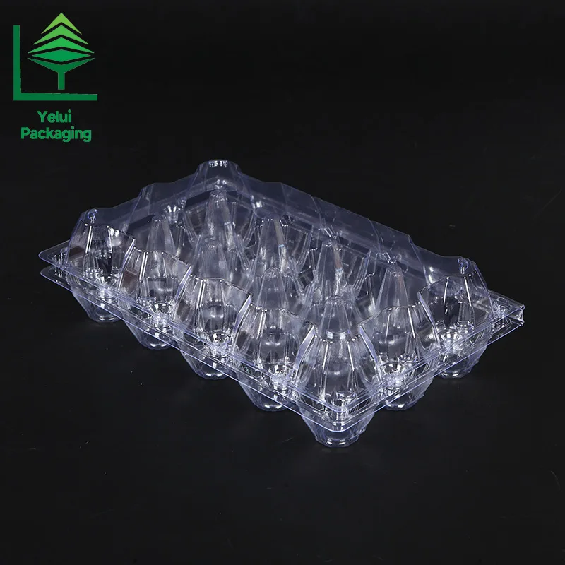 M15 15 Eggs Tray (Large), clear PET egg packaging tray – photo 008