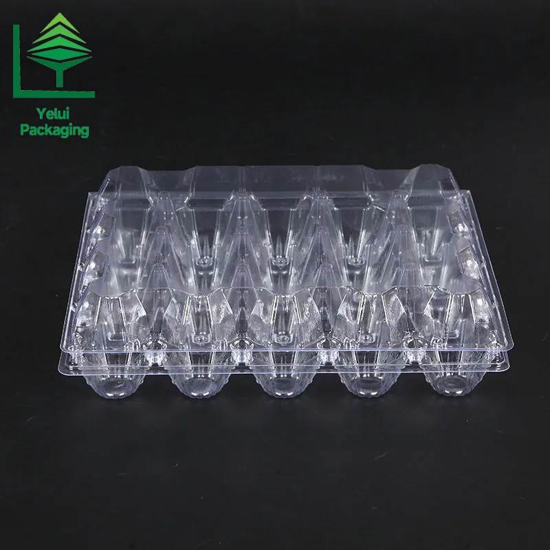 M20 20 Eggs Tray (Large), clear PET egg packaging tray – photo 004
