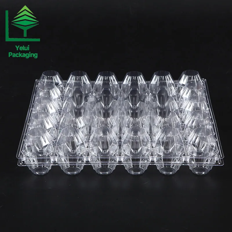 M30 30 Eggs Tray (Large), clear PET egg packaging tray – photo 002