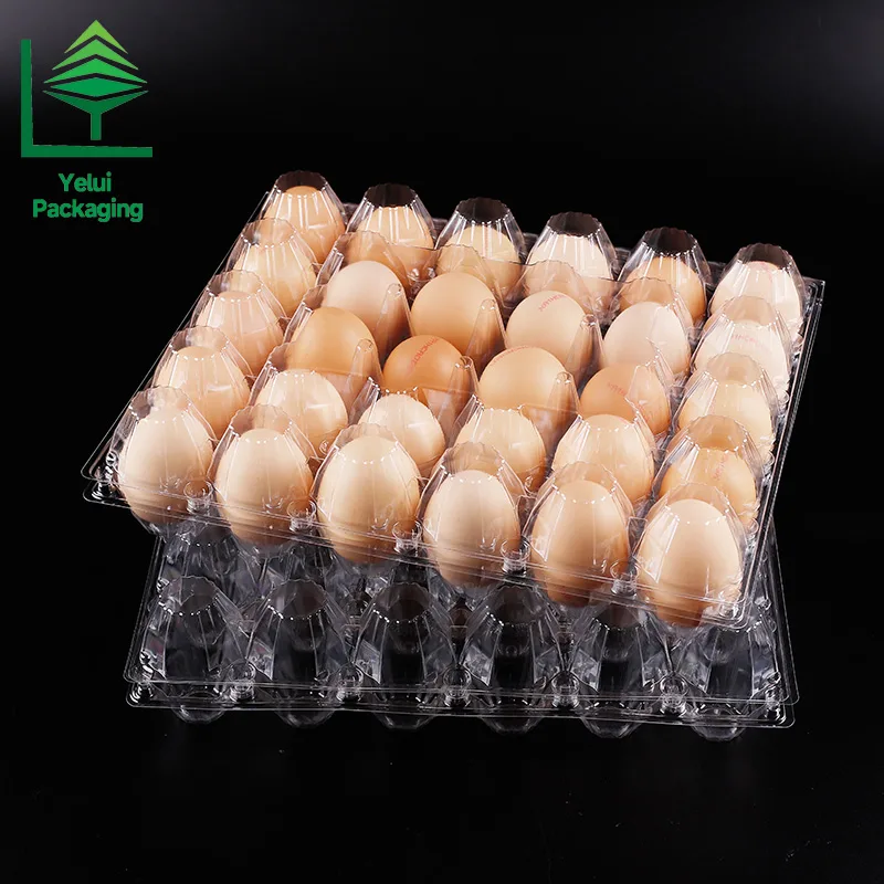 M30 30 Eggs Tray (Large), clear PET egg packaging tray – photo 011