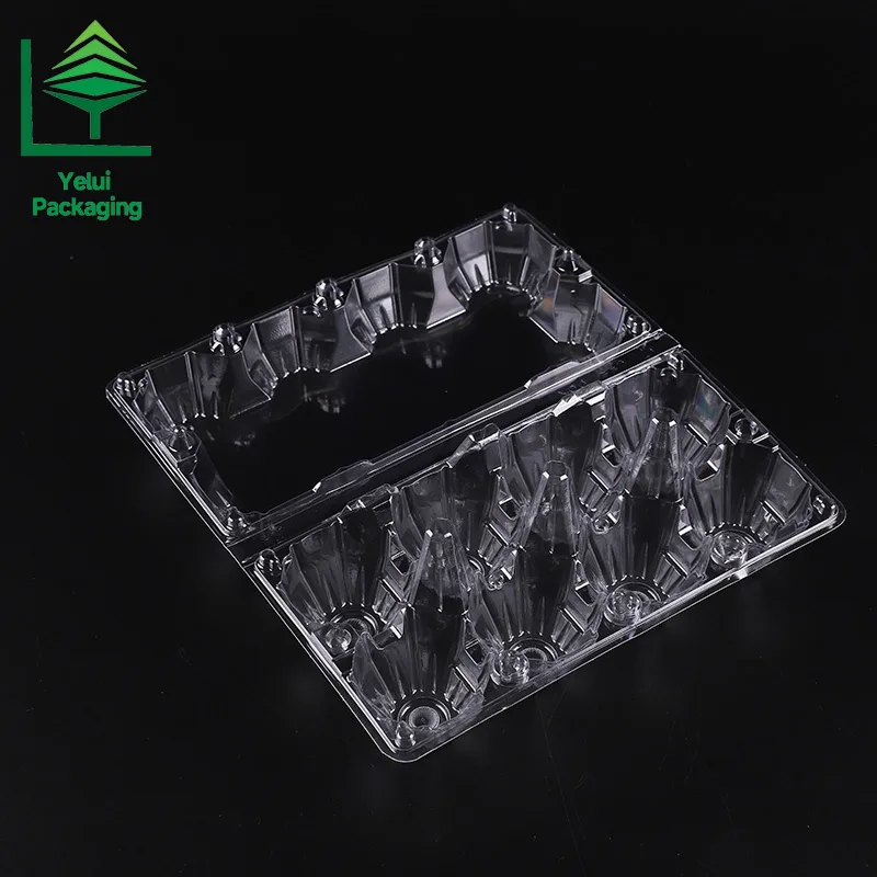 M8 8 Eggs Tray (Large), clear PET egg packaging tray – photo 010