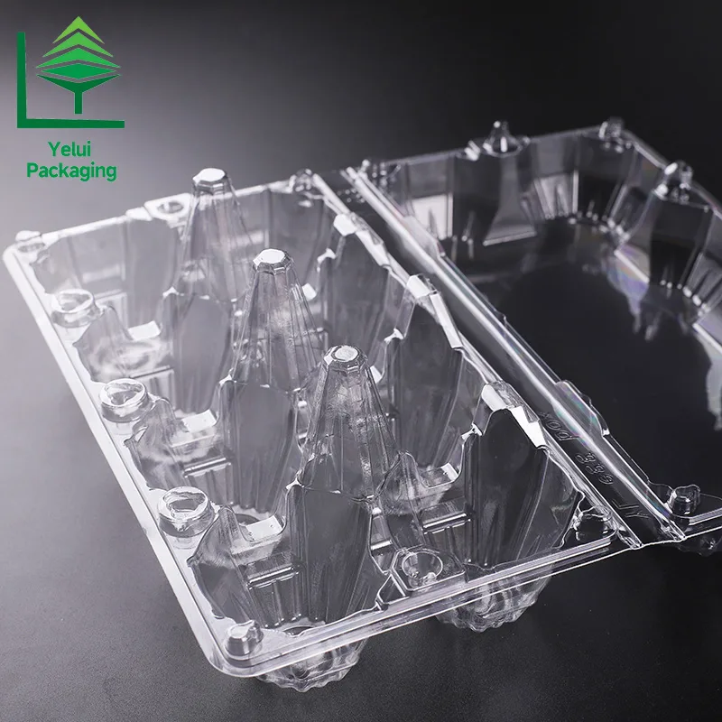 M8 8 Eggs Tray (Large), clear PET egg packaging tray – photo 014