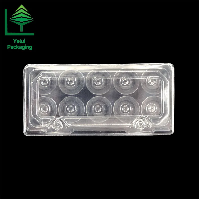 Q10 10 Quail Eggs Tray, clear PET egg packaging tray – photo 002