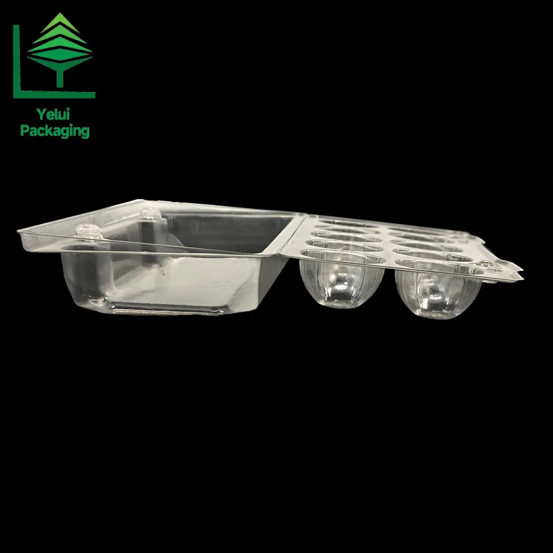 Q10 10 Quail Eggs Tray, clear PET egg packaging tray – photo 003