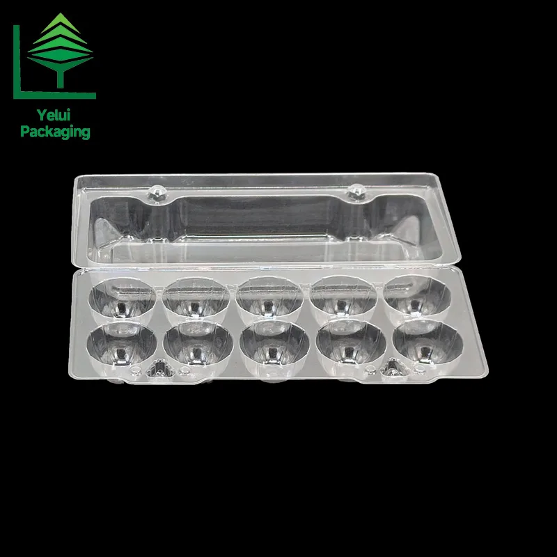 Q10 10 Quail Eggs Tray, clear PET egg packaging tray – photo 005