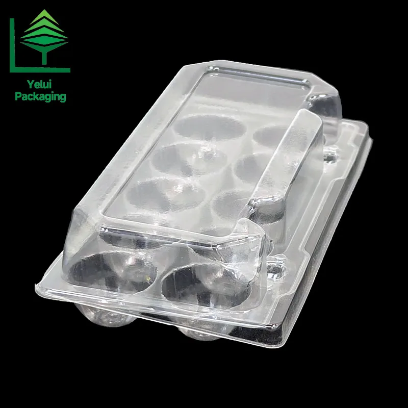 Q10 10 Quail Eggs Tray, clear PET egg packaging tray – photo 006