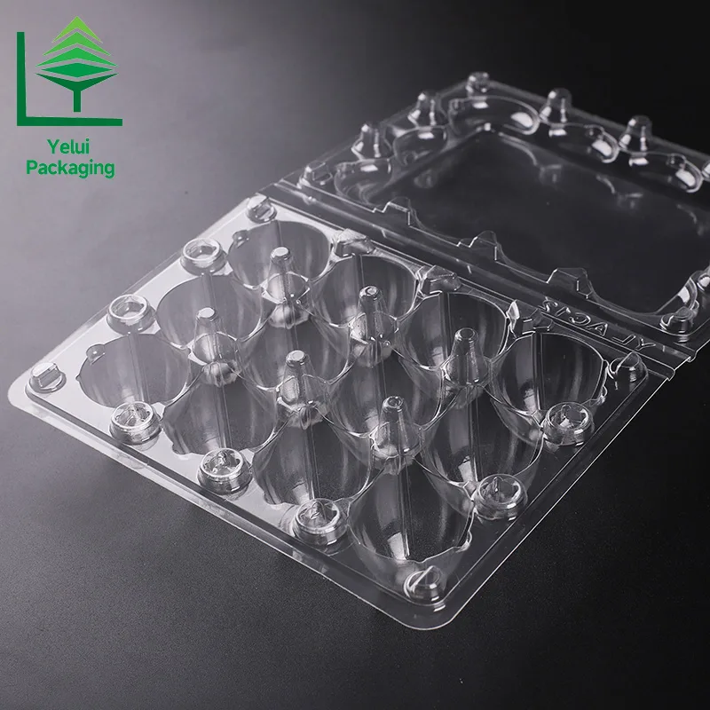 Q12 12 Quail Eggs Tray, clear PET egg packaging tray – photo 007