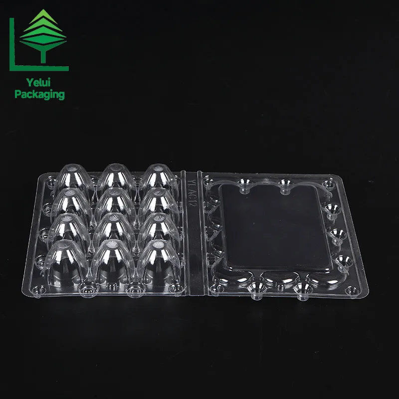 Q12 12 Quail Eggs Tray, clear PET egg packaging tray – photo 011