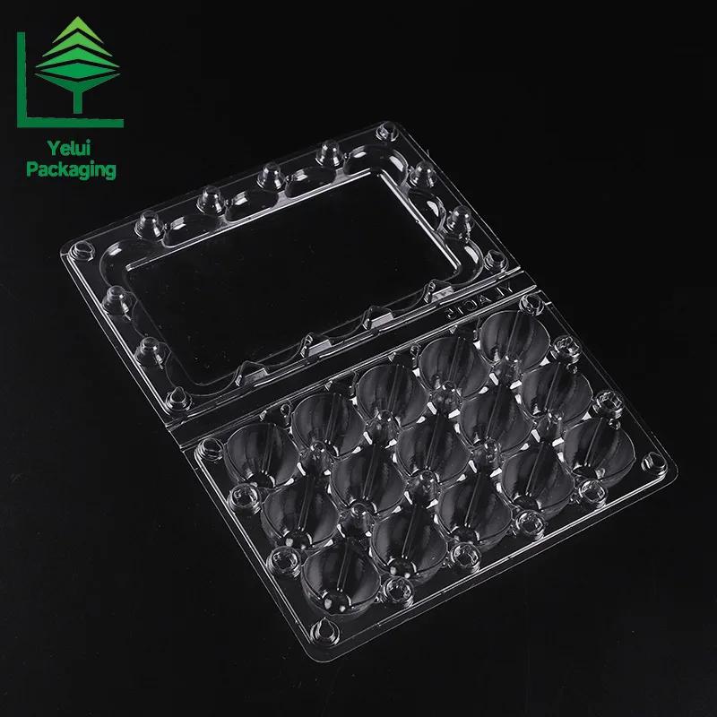 Q15 15 Quail Eggs Tray, clear PET egg packaging tray – photo 001