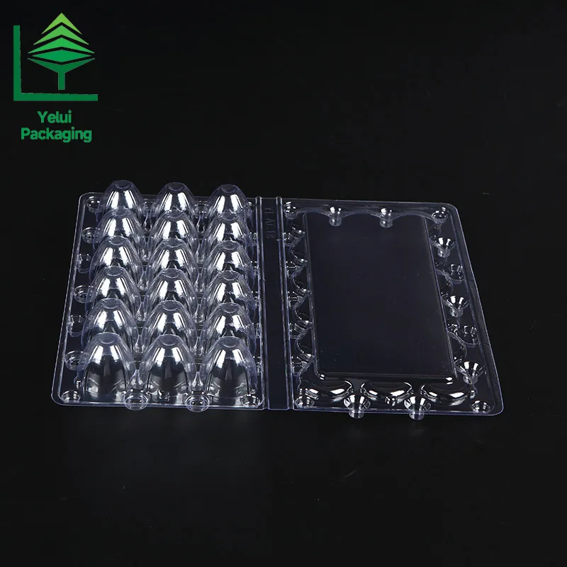 Q18 18 Quail Eggs Tray, clear PET egg packaging tray – photo 011