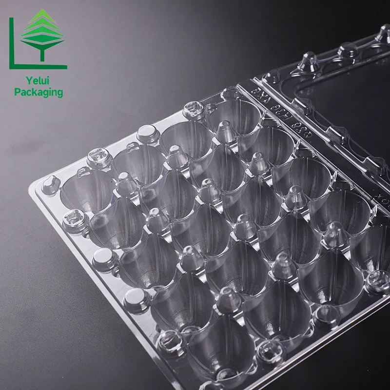 Q20 20 Quail Eggs Tray, clear PET egg packaging tray – photo 001
