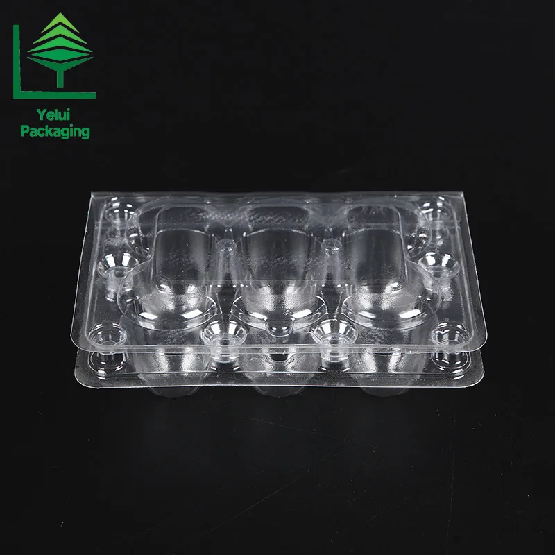 Q6 6 Quail Eggs Tray, clear PET egg packaging tray – photo 006